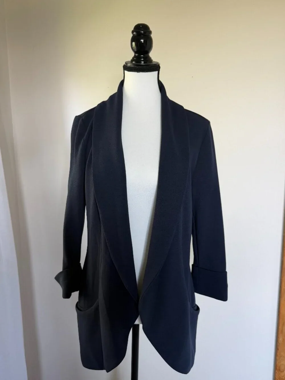 French Muave Navy Blazer